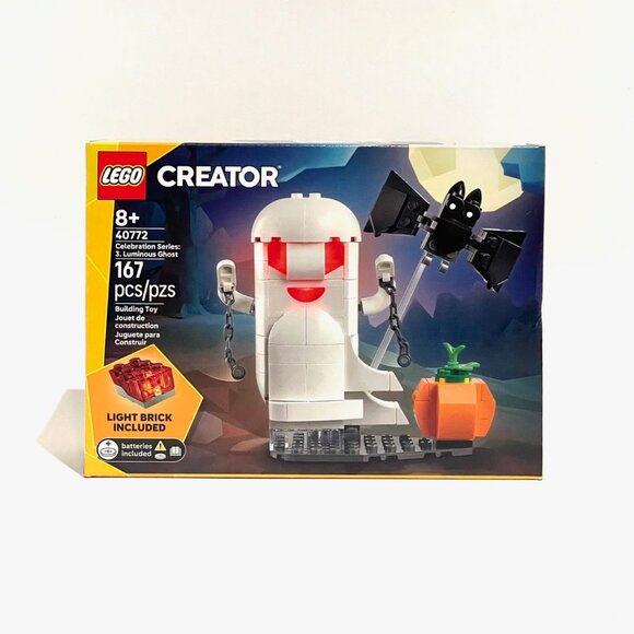 NEW LEGO 40772 Luminous Ghost Creator Seasonal Halloween NIB in Hand - Picture 1 of 11